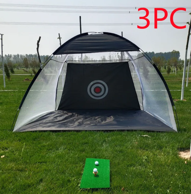 Golf Practice Hitting Net with Target Cloth & Carry Bag