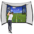 Premium Golf Practice Range Net W/ Impact Screen