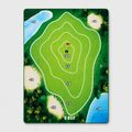 Golf Chipping Game Mat Set